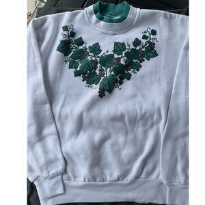 Two Vintage Morning Sun Holiday Sweatshirts